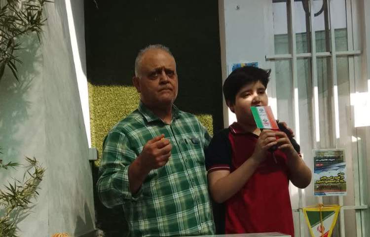 گفتمان کاندیدای شورای دانش آموزی وطرح چهارخانه تریبون آزاد 3