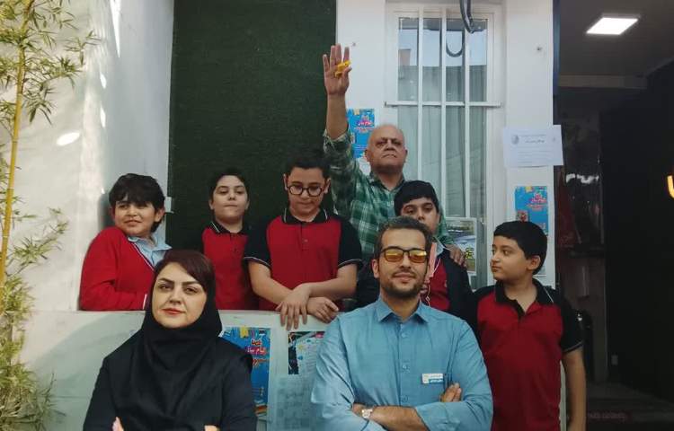 گفتمان کاندیدای شورای دانش آموزی وطرح چهارخانه تریبون آزاد 5