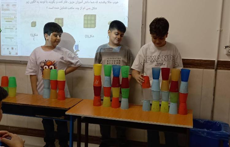 یادآوری الگوها و انجام دست‌ورزی جهت تثبیت آموخته‌ها 4