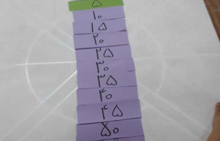 یادآوری الگوی عددی و هندسی 2