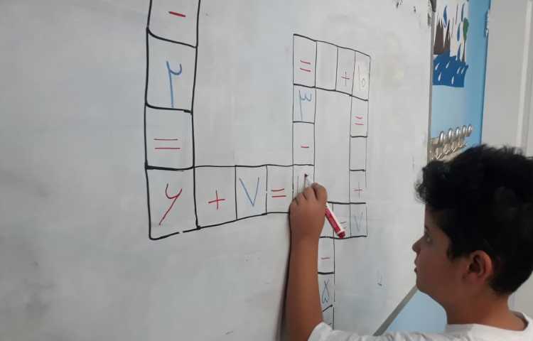 یادآوری جمع و تفریق با بازی ماز 4