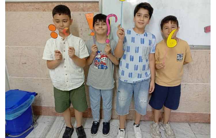 یادآوری علائم نگارشی ،موارد استفاده برای انواع جمله 1