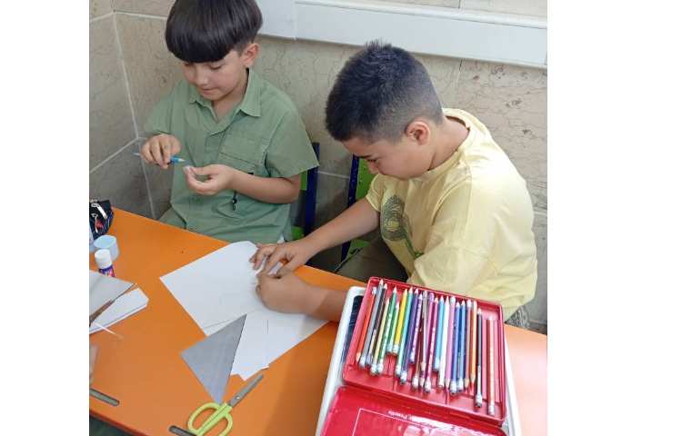 یادآوری محیط و ساخت تانگرام و اندازه‌گیری محیط آن 3