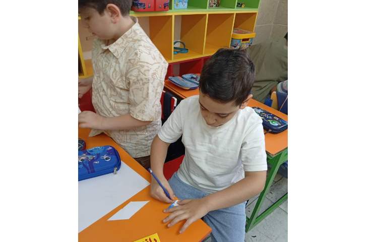 یادآوری محیط و ساخت تانگرام و اندازه‌گیری محیط آن 5