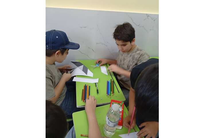 یادآوری محیط و ساخت تانگرام و اندازه‌گیری محیط آن 6