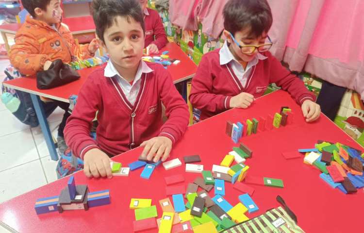 یادآوری چیدمان دومینو 3