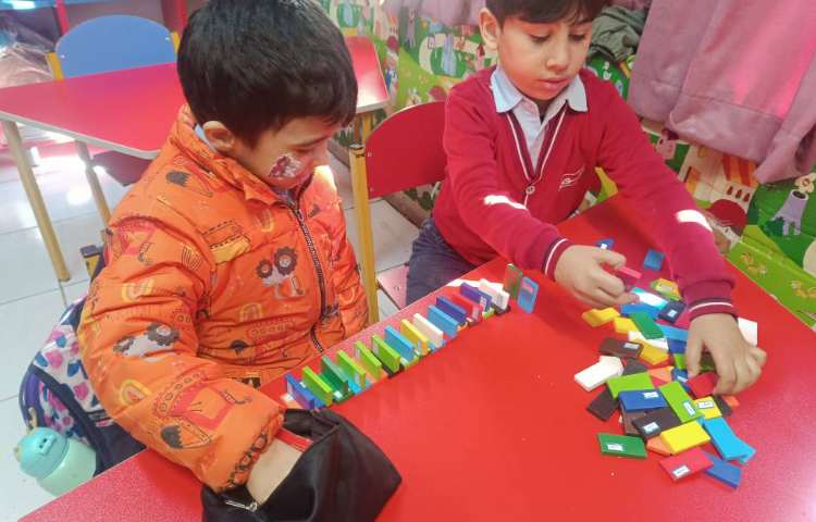 یادآوری چیدمان دومینو 4