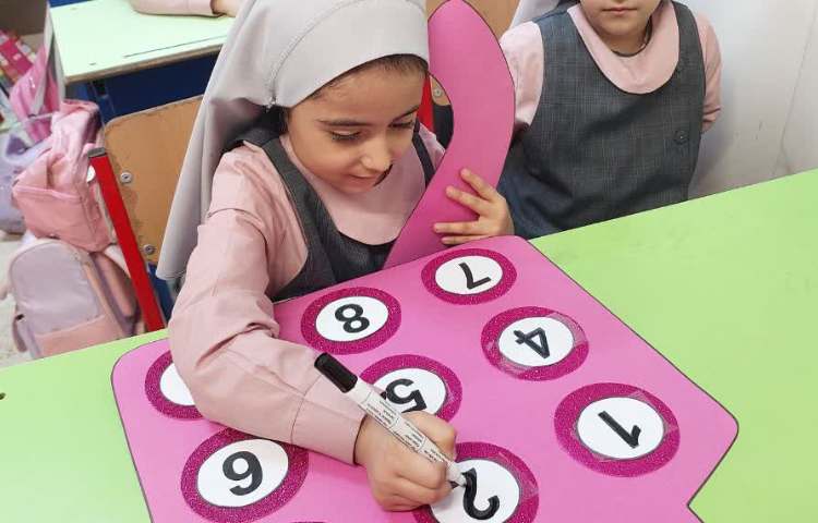 یادگیری اعداد 1