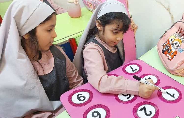 یادگیری اعداد 2