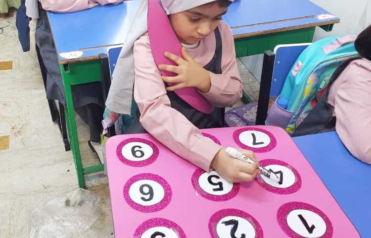 یادگیری اعداد 3