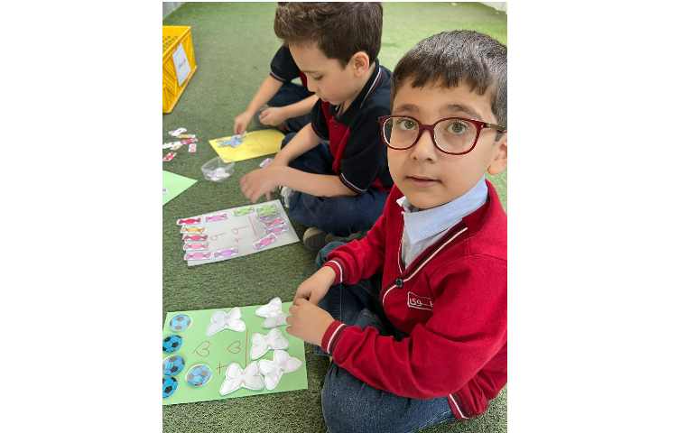 یادگیری جمع ستونی به صورت عینی 3