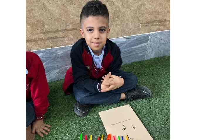 یادگیری جمع ستونی به صورت عینی 9