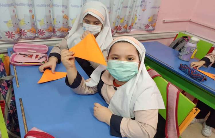 یادگیری حرف Xx و اوریگامی fox 1