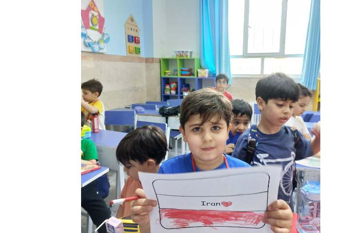 یادگیری رنگ ها پیش دبستانی 1