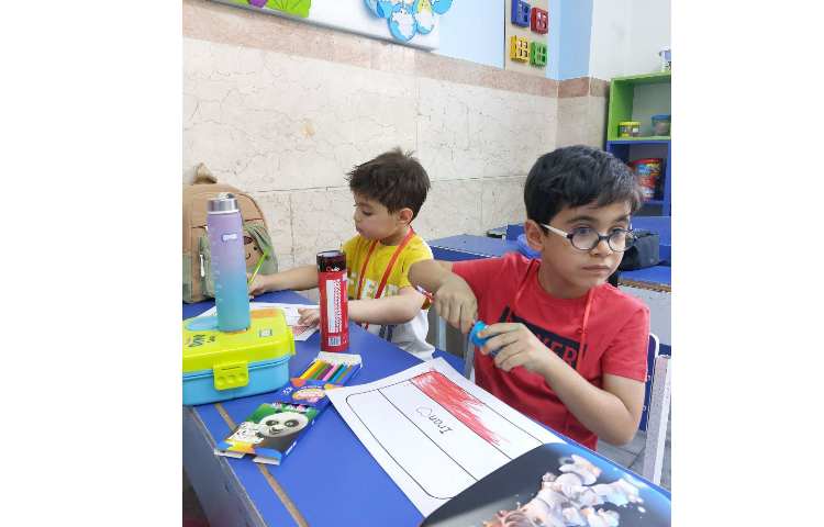 یادگیری رنگ ها پیش دبستانی 10