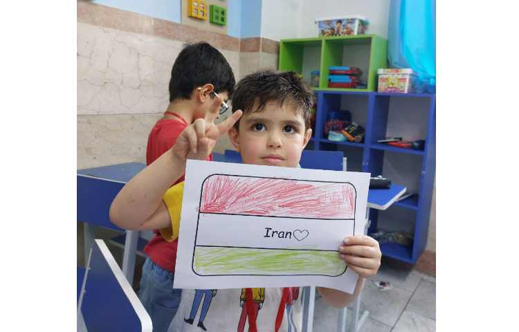 یادگیری رنگ ها پیش دبستانی 12