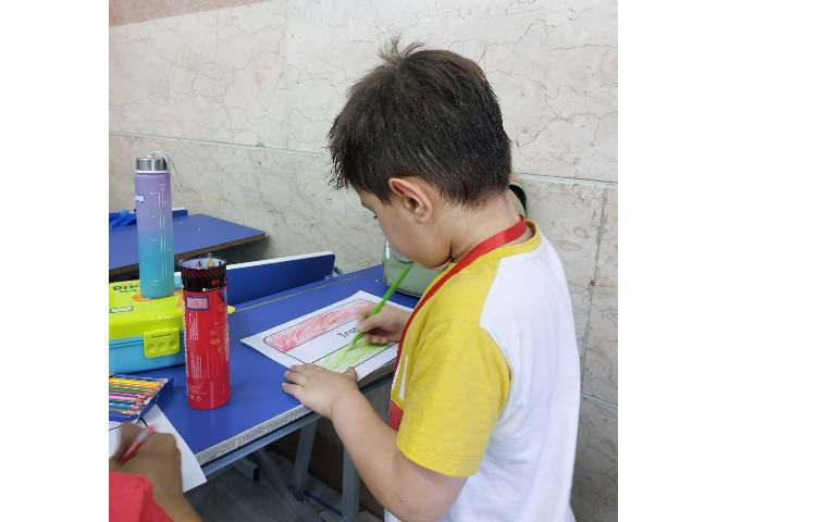 یادگیری رنگ ها پیش دبستانی 5