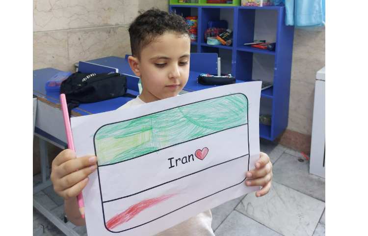 یادگیری رنگ ها پیش دبستانی 6