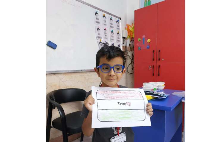 یادگیری رنگ ها پیش دبستانی 7