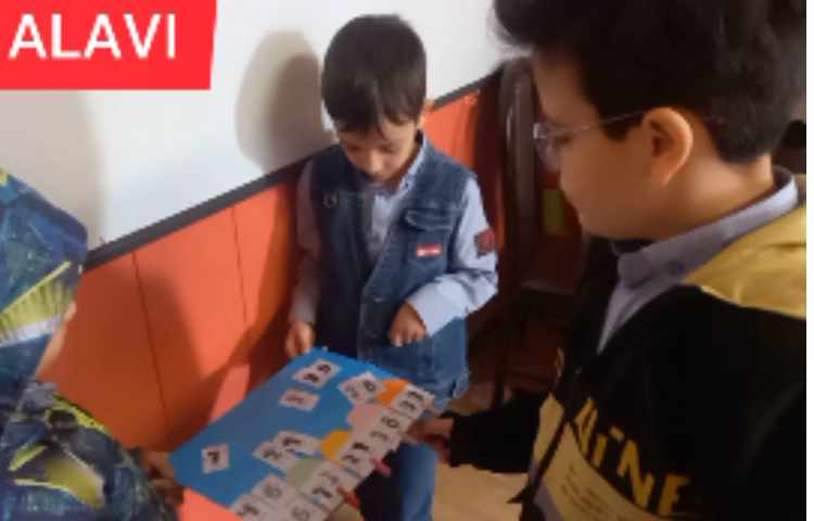 یادگیری مبحث شناخت اعداد 1تا100 2