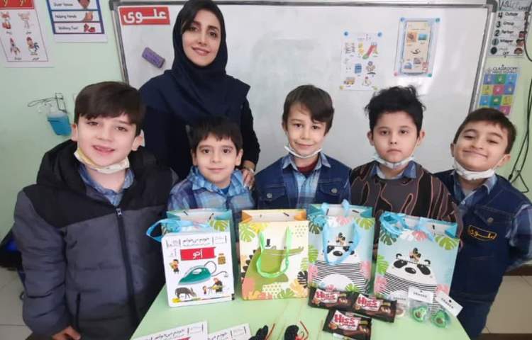 یادگیری و ایجاد انگیزه نشانه او پایه اول 1