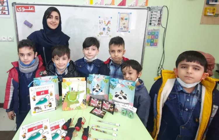 یادگیری و ایجاد انگیزه نشانه او پایه اول 2