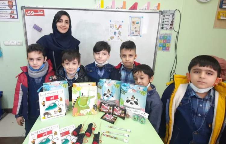 یادگیری و ایجاد انگیزه نشانه او پایه اول 5