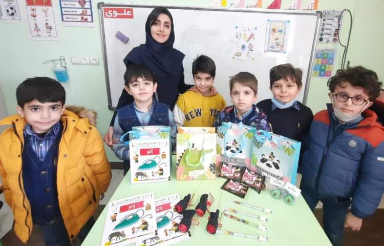 یادگیری و ایجاد انگیزه نشانه او پایه اول 6