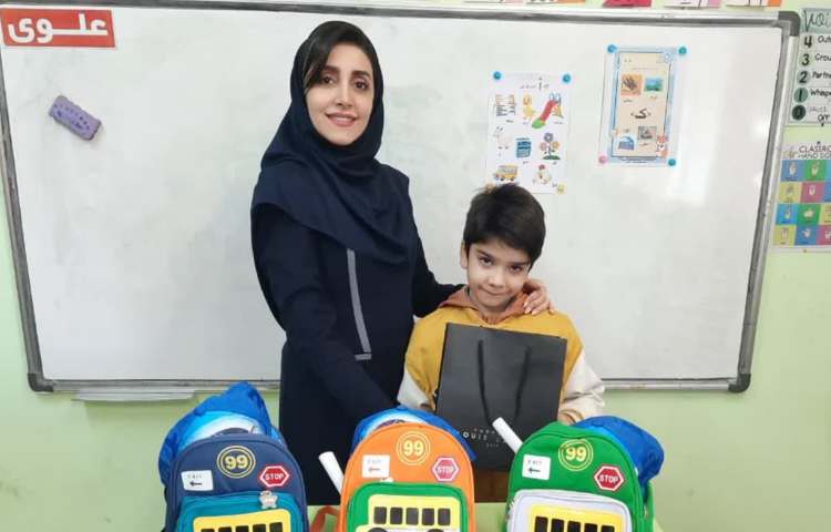 یادگیری و ایجاد انگیزه نشانه ک پایه اول 4