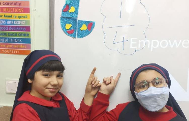 یادگیری کسرها در ریاضی 3