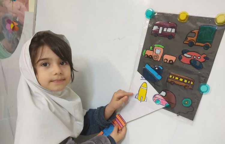 یادگیری کلمات مربوط به درس از طریق بازی