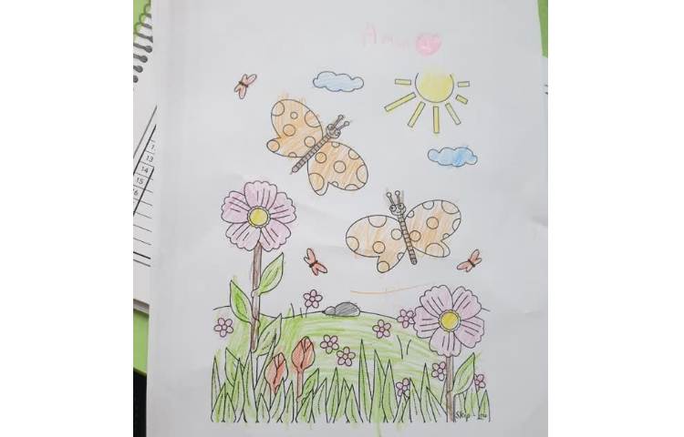 یادگیری کلماتhouse grass flower windowwindow 1