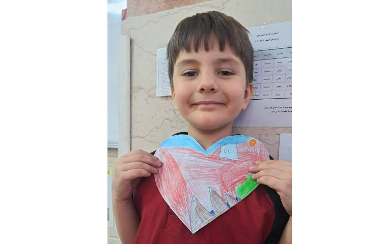 یادگیری کلمه ی زیبای بابا و نقاشی برای بابا های عزیز 6