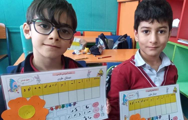 یادگیری کلمه ی (مادر)