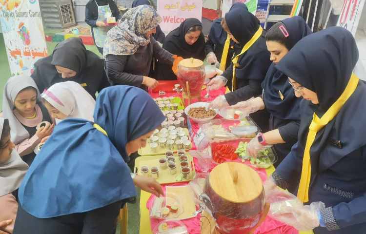 یک روز شاد به صرف صبحانه در افتتاحیه پایگاه تابستان 11