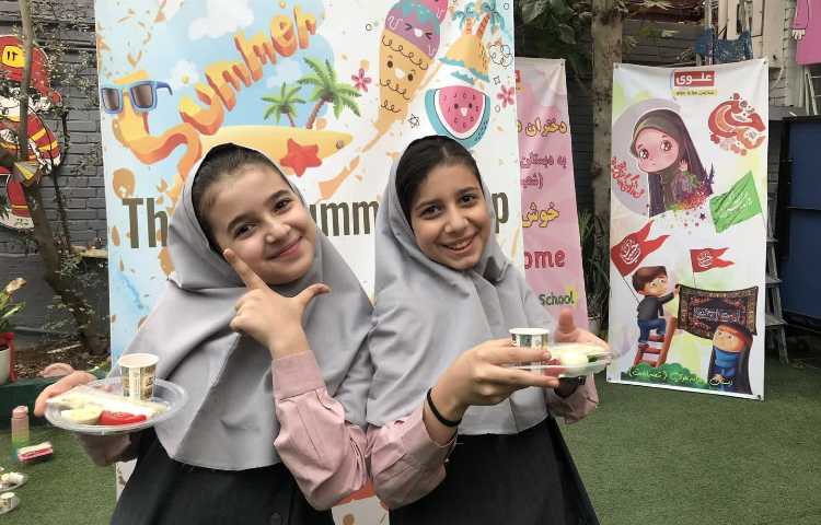 یک روز شاد به صرف صبحانه در افتتاحیه پایگاه تابستان