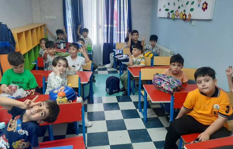 یک روز شاد و به یاد ماندنی با پسرای قشنگم در کلاس شاپرک 1