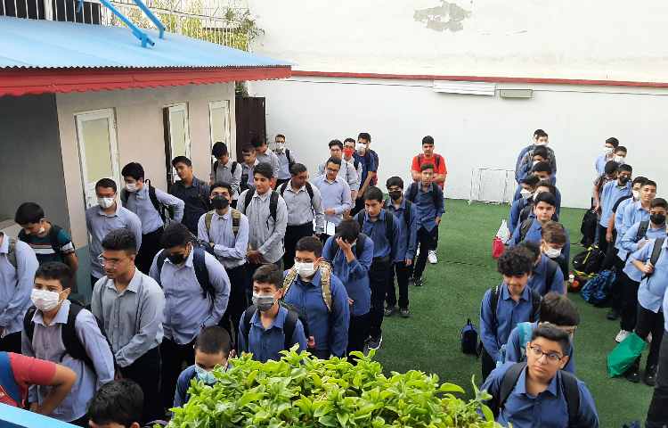 2 مهر بازگشایی دبیرستان پسرانه علوی 2