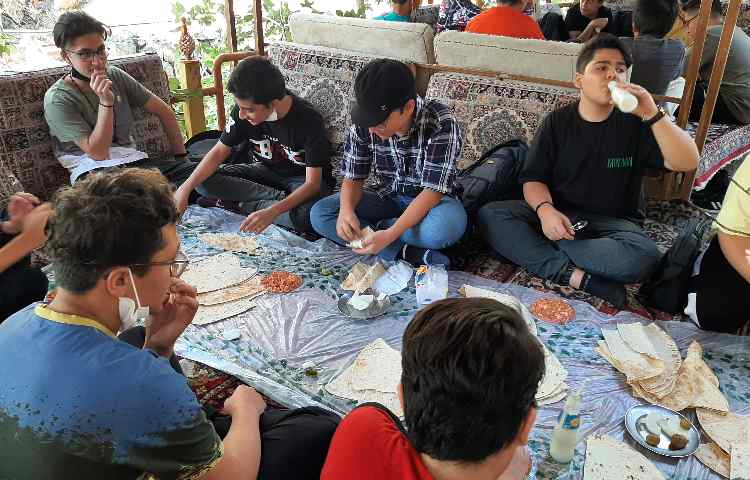 22 مرداد اردوی کوهپیمایی درکه (پایگاه تابستانی) 2