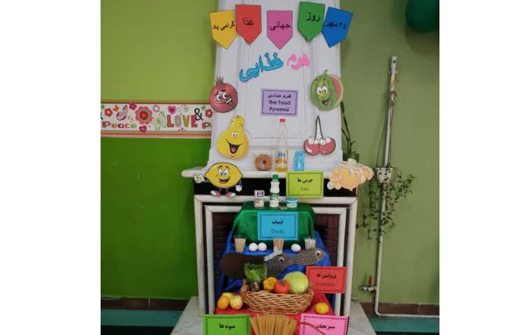 24 مهر روز جهانی غدا گرامی(هرم غذایی ) 1