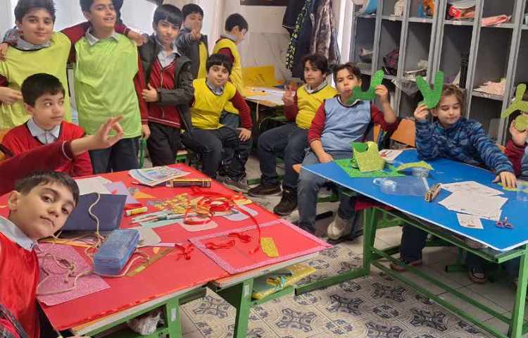 8 عکس منتخب اسفند ماه دبستان علوی شرق امامت 4