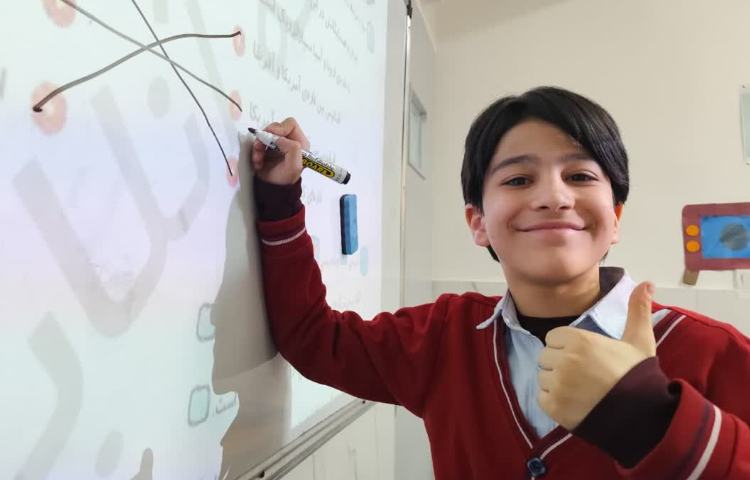 8 عکس منتخب دیماه دبستان علوی شرق امامت 8