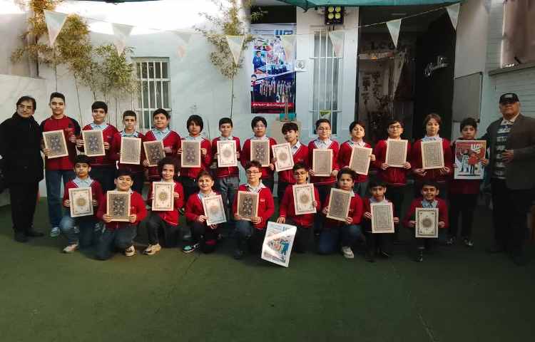 8 عکس منتخب ماه بهمن دبستان علوی شرق امامت 1