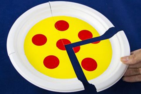 پیتزای کاغذی